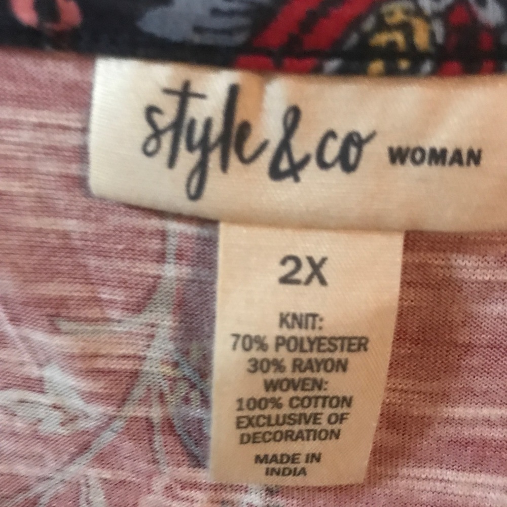 Style and Co. plus size top - Picture 5 of 6